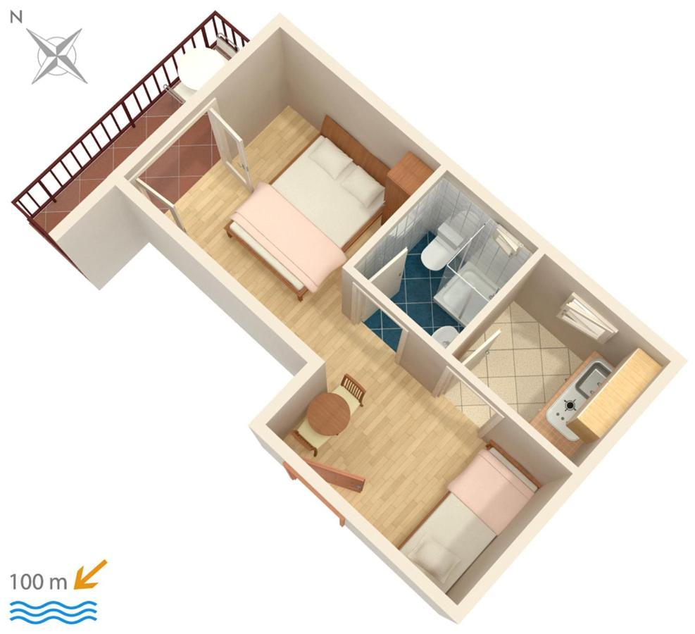 Apartments By The Sea Podaca, Makarska - 516 Extérieur photo